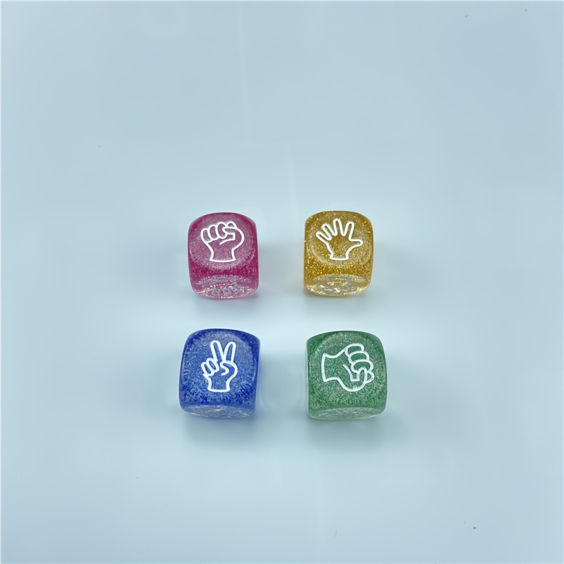 4pcs Set of High-Quality Dice for Game Entertainment